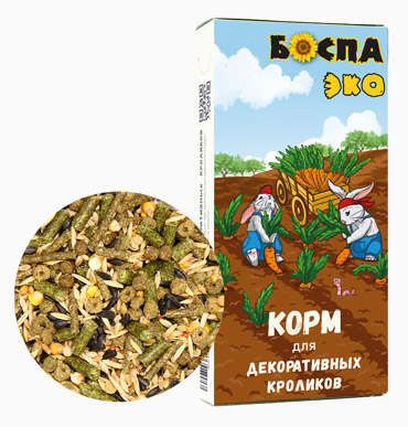 БОСПА ЭКО Корм для декоративных кроликов